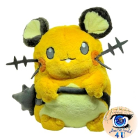 authentic Pokemon center plush comfy friends fluffy Dedenne 35cm 